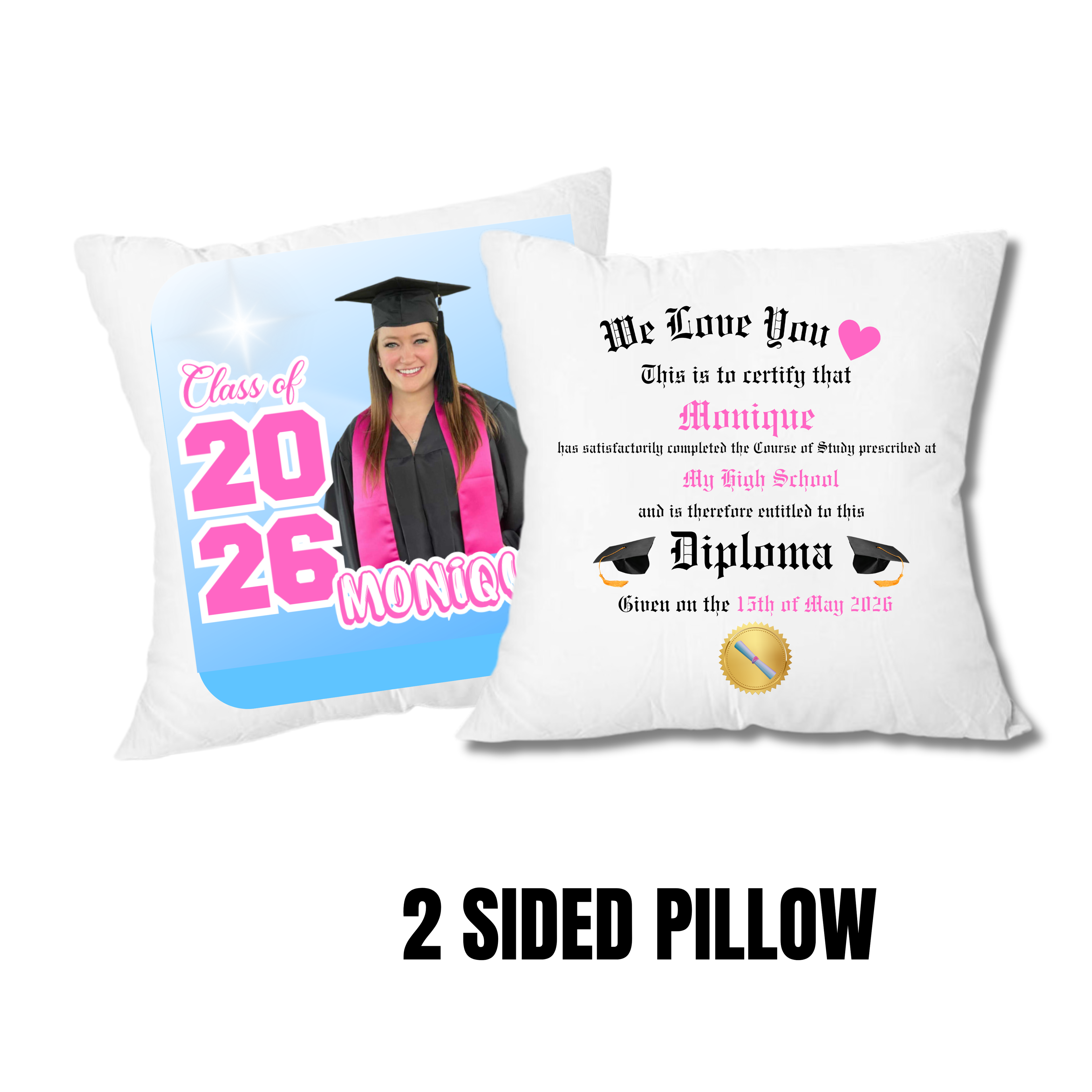 Double Sided Pillow