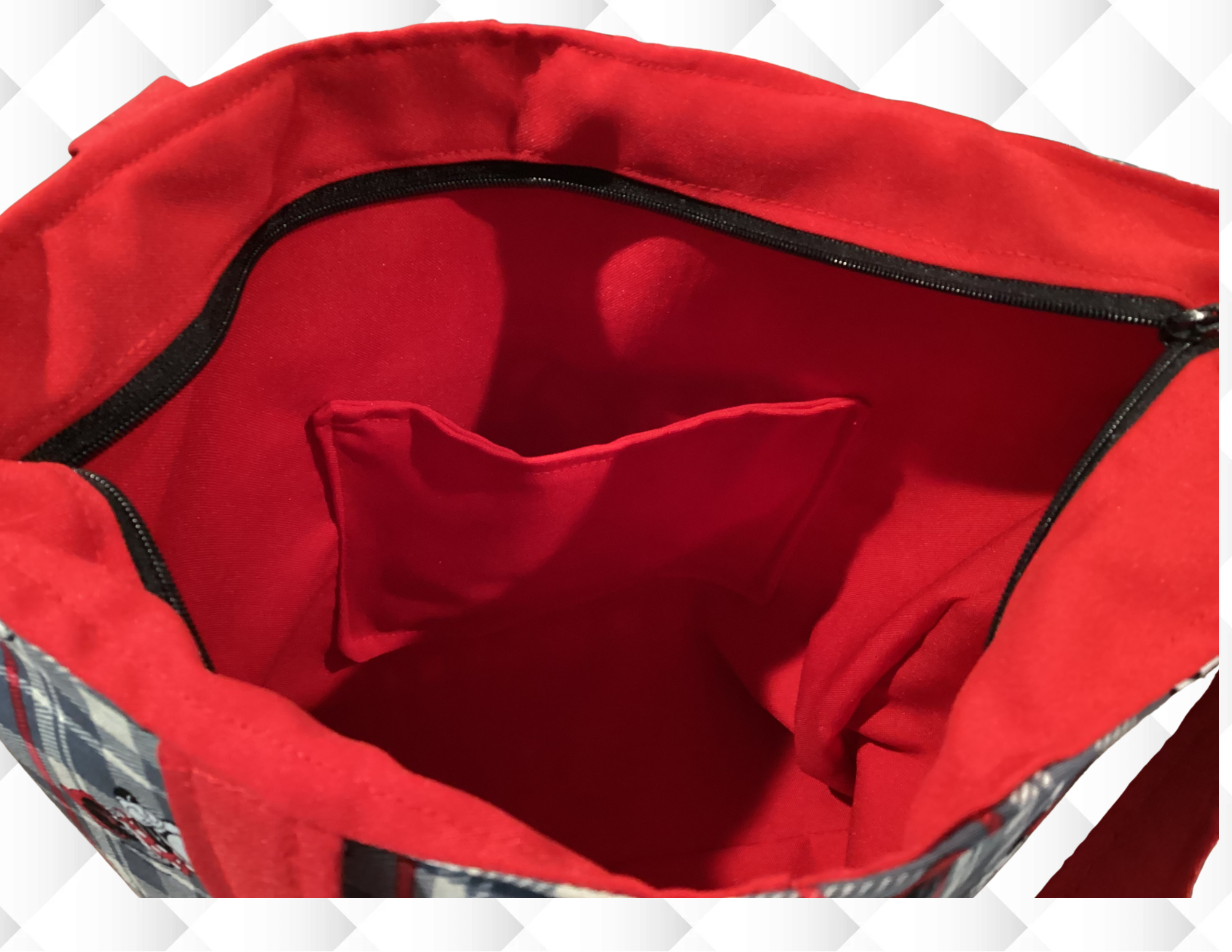 Big Tote Bag- With Keychain